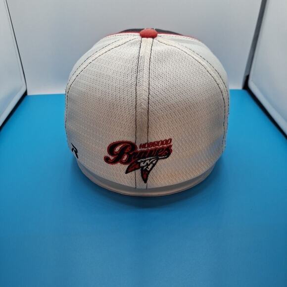 Hobgood Braves Fitted Hat Cap Size XS/S Flexfit Red White Blue - Picture 4 of 8